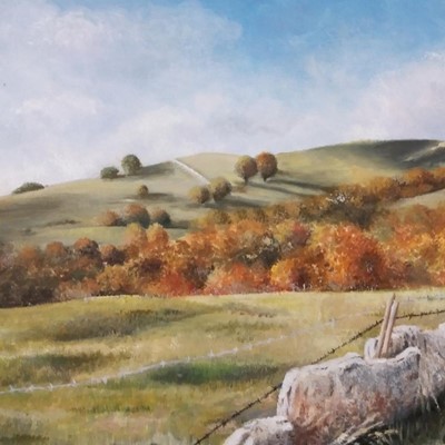 Lessinia-Olio su tela